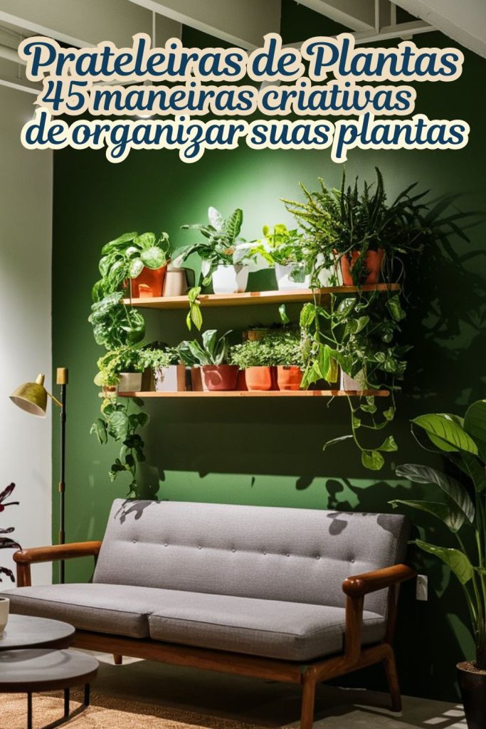 prateleiras plantas