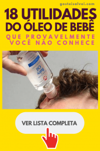 Read more about the article 18 Utilidades Do Óleo De Bebê Que Provavelmente Você Não Conhece