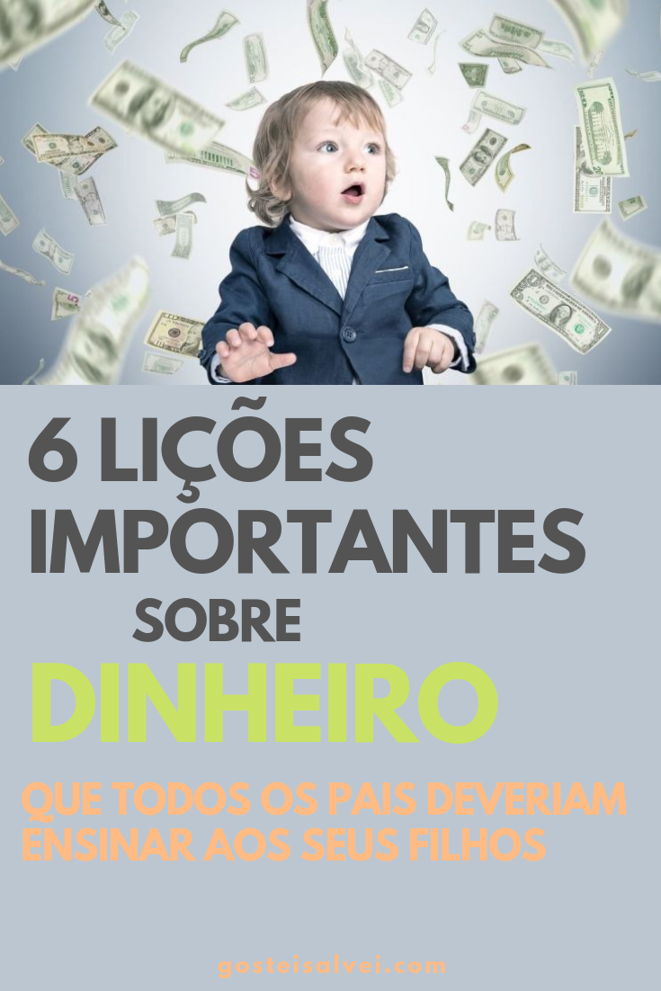 You are currently viewing 6 Lições Importantes Sobre Dinheiro Que Todos Os Pais Deveriam Ensinar Aos Seus Filhos