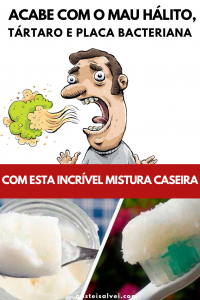 Read more about the article Acabe Com o Mau Hálito, Tártaro e Placa Bacteriana Com Esta Incrível Mistura Caseira
