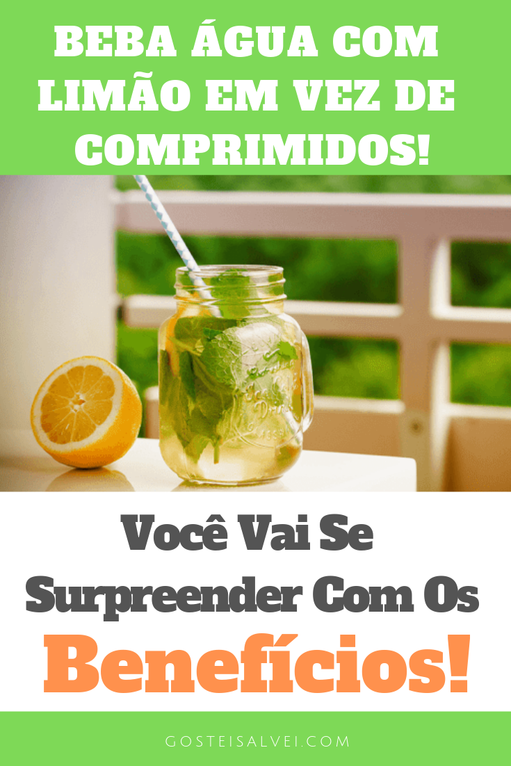 You are currently viewing Beba Água Com Limão Em Vez De Comprimidos! Você Vai Se Surpreender Com Os Benefícios!