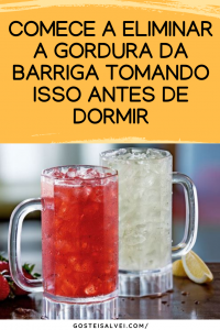 Read more about the article Comece a Eliminar a Gordura Da Barriga Tomando Isso Antes De Dormir