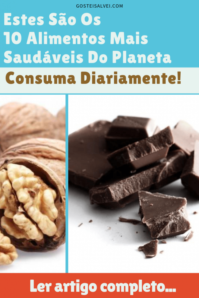 Estes São Os 10 Alimentos Mais Saudáveis Do Planeta Consuma Diariamente Gosteisalvei 5595