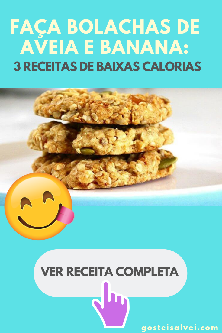 You are currently viewing Faça Bolachas De Aveia e Banana: 3 Receitas De Baixas Calorias