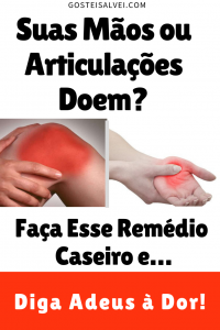 Read more about the article Suas Mãos ou Articulações Doem? Faça Esse Remédio Caseiro e… Diga Adeus à Dor!