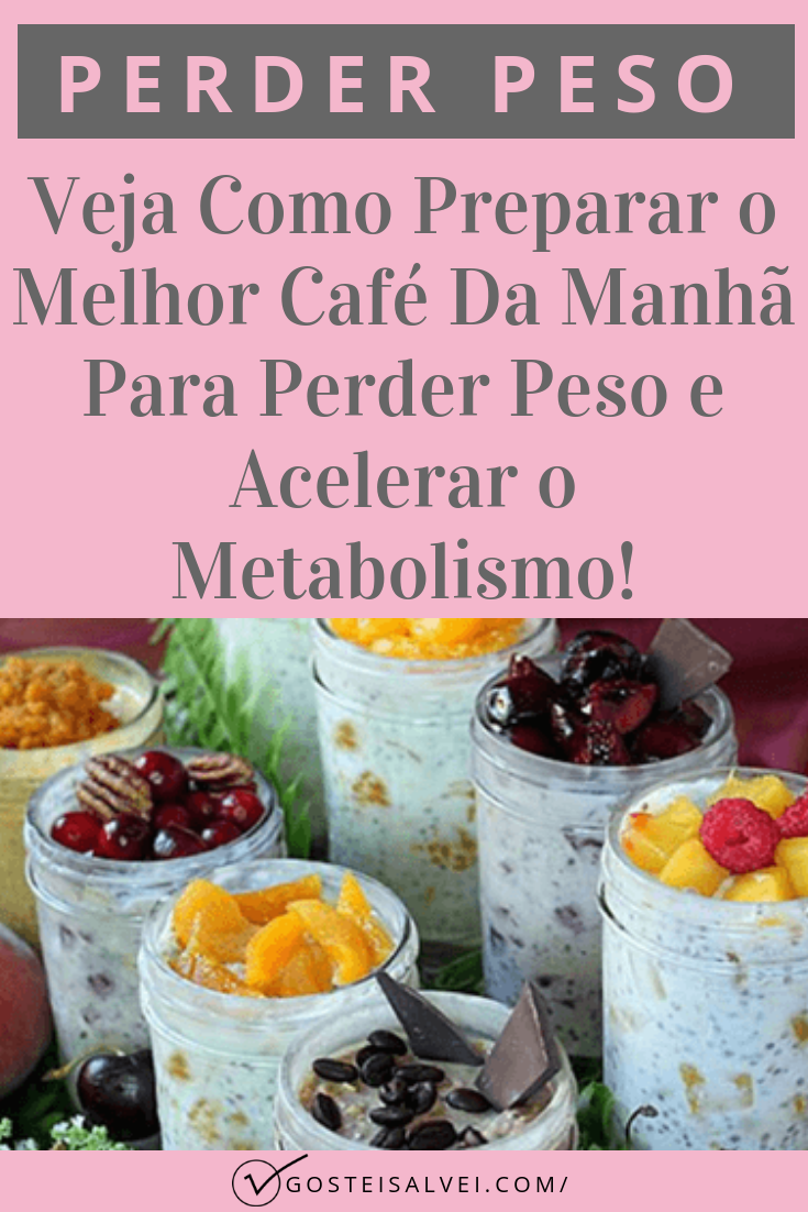 You are currently viewing Veja Como Preparar o Melhor Café Da Manhã Para Perder Peso e Acelerar o Metabolismo!