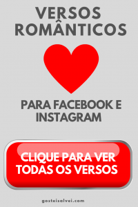 Read more about the article Versos Românticos Para Facebook e Instagram – Inéditos