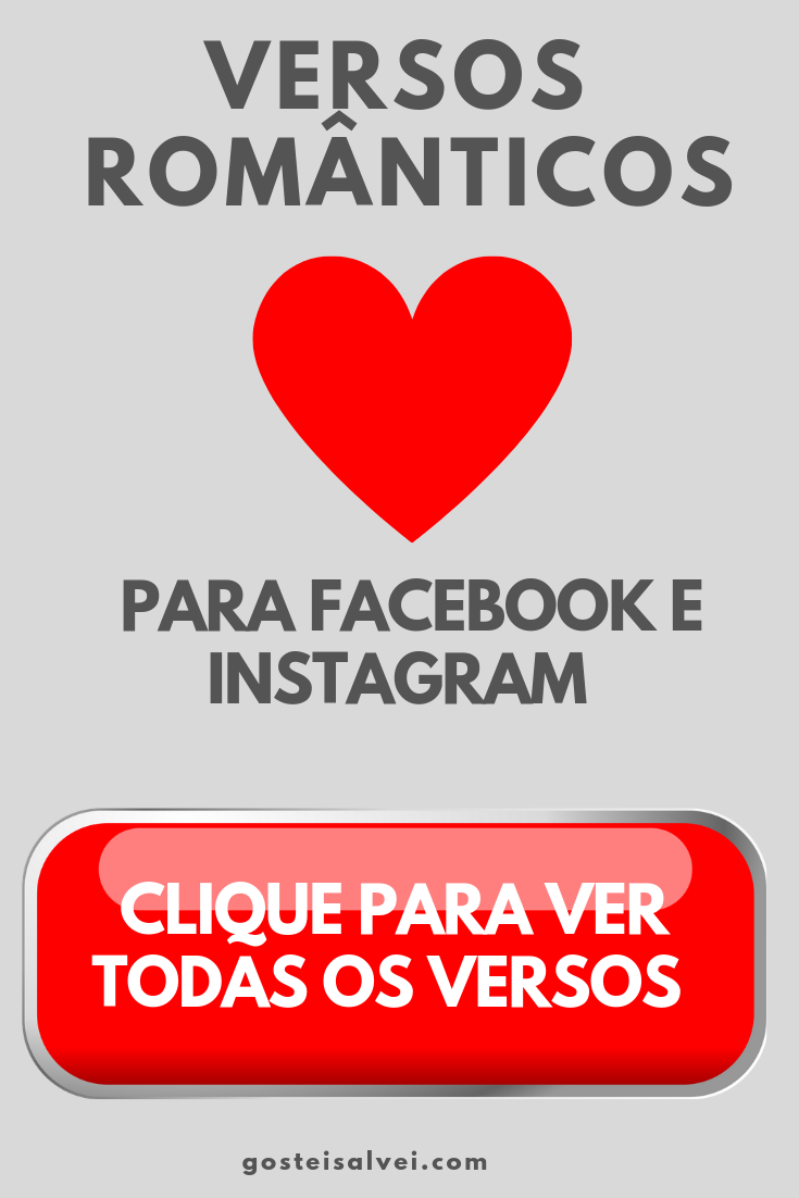 You are currently viewing Versos Românticos Para Facebook e Instagram – Inéditos