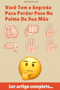 Read more about the article Você Tem o Segredo Para Perder Peso Na Palma Da Sua Mão