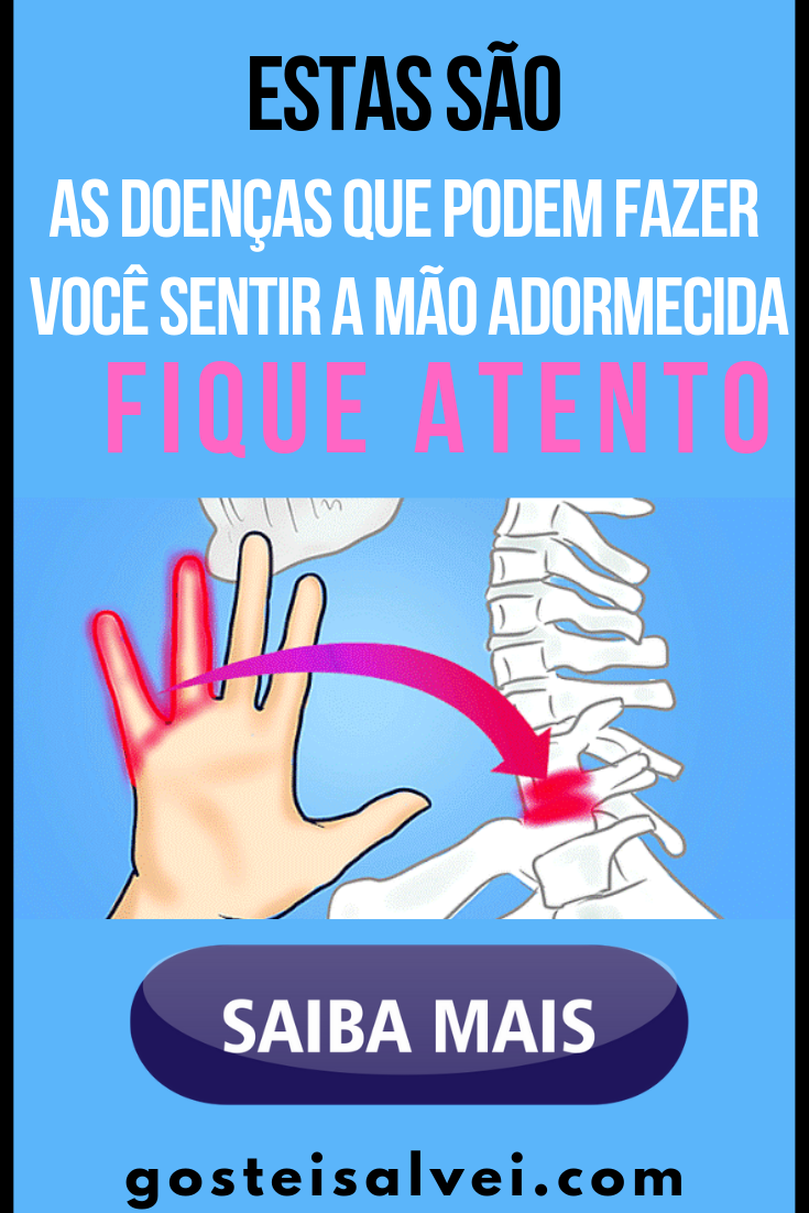 You are currently viewing Estas São As Doenças Que Podem Fazer Você Sentir a Mão Adormecida – FIQUE ATENTO