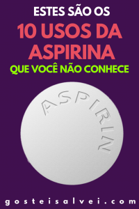 Read more about the article ﻿Estes São Os 10 Usos Da Aspirina Que Você Não Conhece