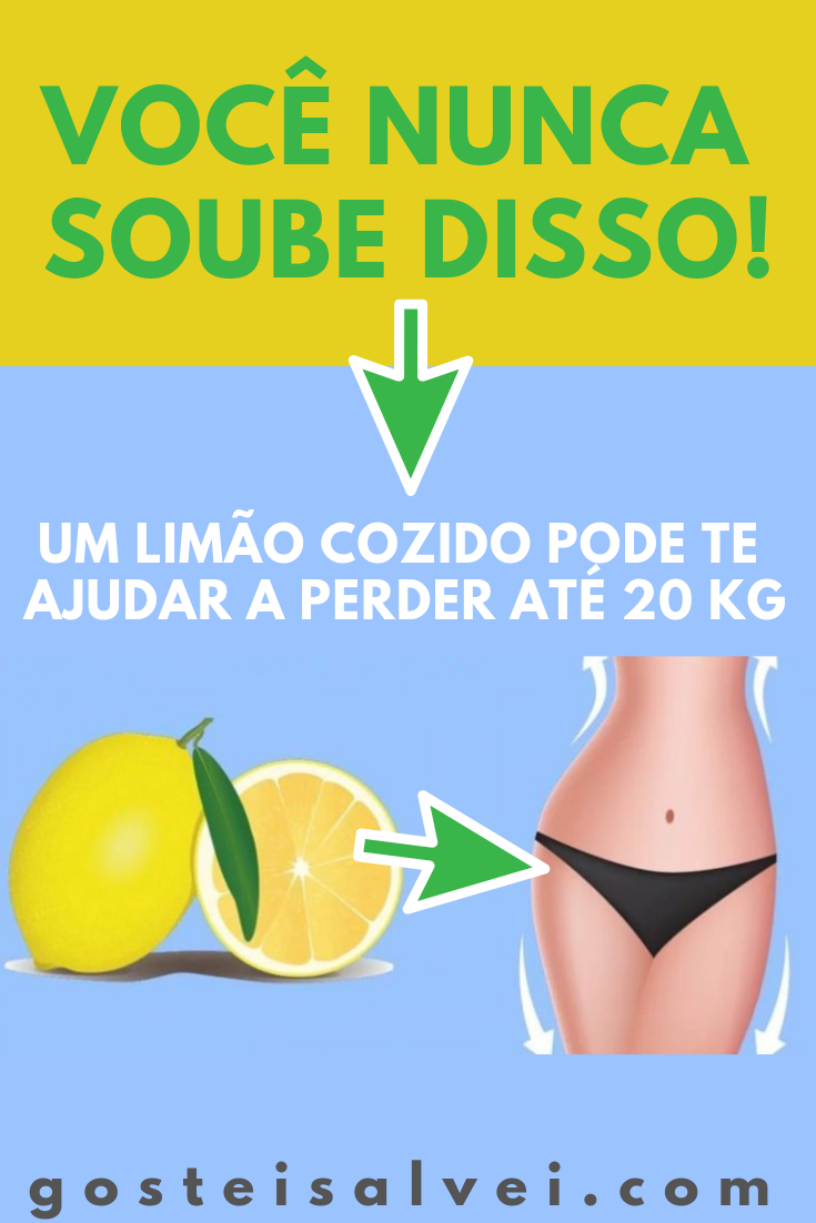 You are currently viewing Você Nunca Soube Disso! Um Limão Cozido Pode Te Ajudar a Perder Até 20 kg