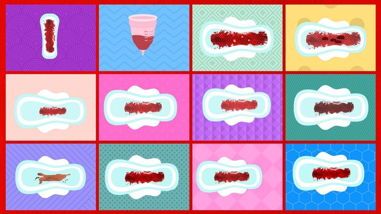 You are currently viewing 12 Tipos De Menstruação e o Que Elas Dizem Sobre Sua Saúde: Cor, Coágulos e Mais