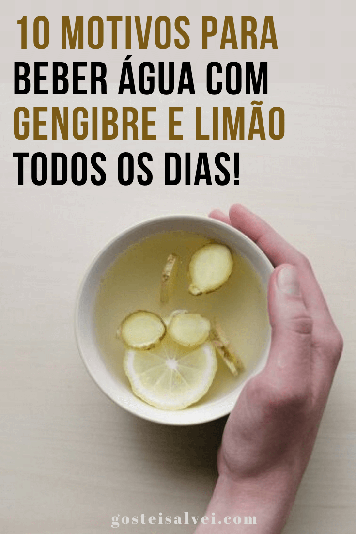 You are currently viewing 10 Motivos para beber água com gengibre e limão todos os dias!