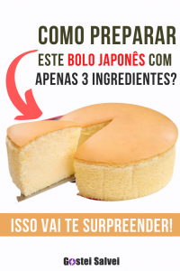 Read more about the article Como preparar este bolo japonês com apenas 3 ingredientes? Isso vai te surpreender!