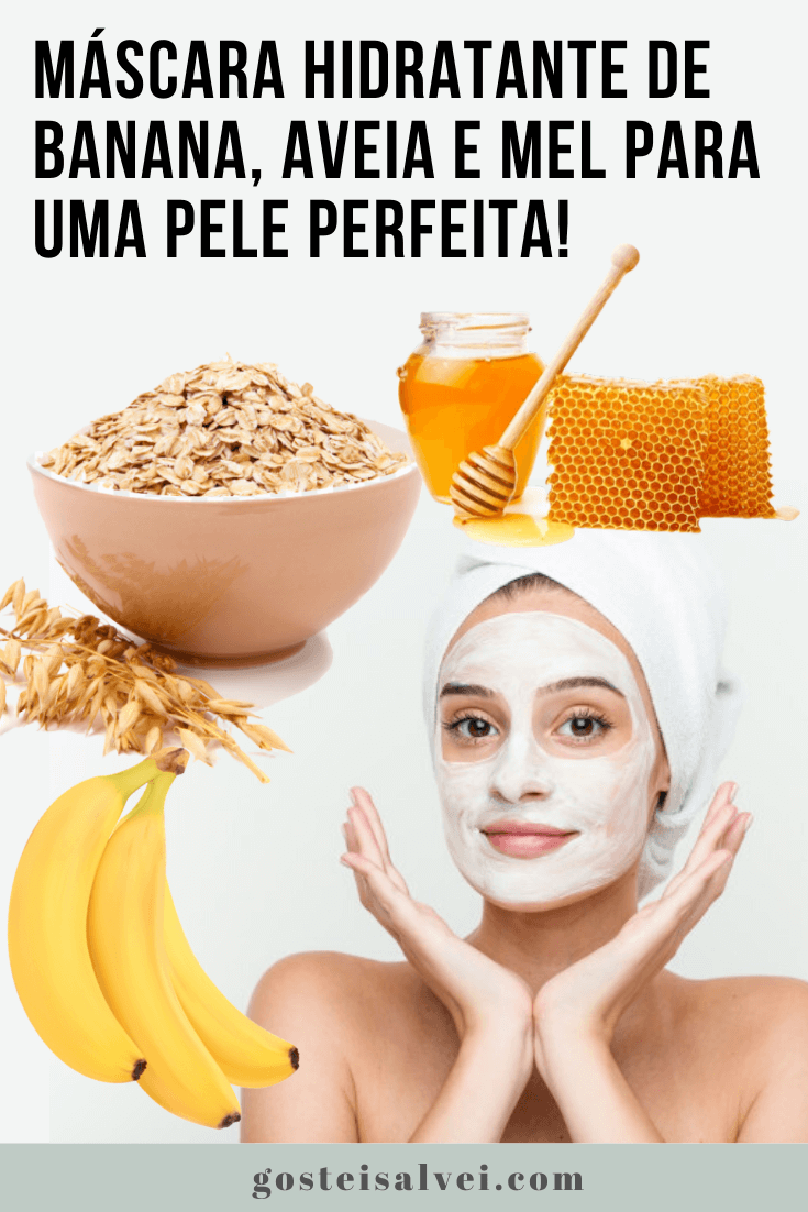 You are currently viewing Máscara hidratante de banana, aveia e mel para uma pele perfeita!