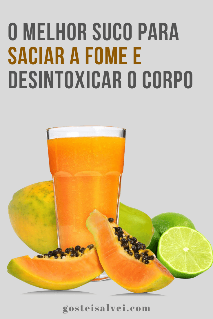 You are currently viewing O melhor suco para saciar a fome e desintoxicar o corpo