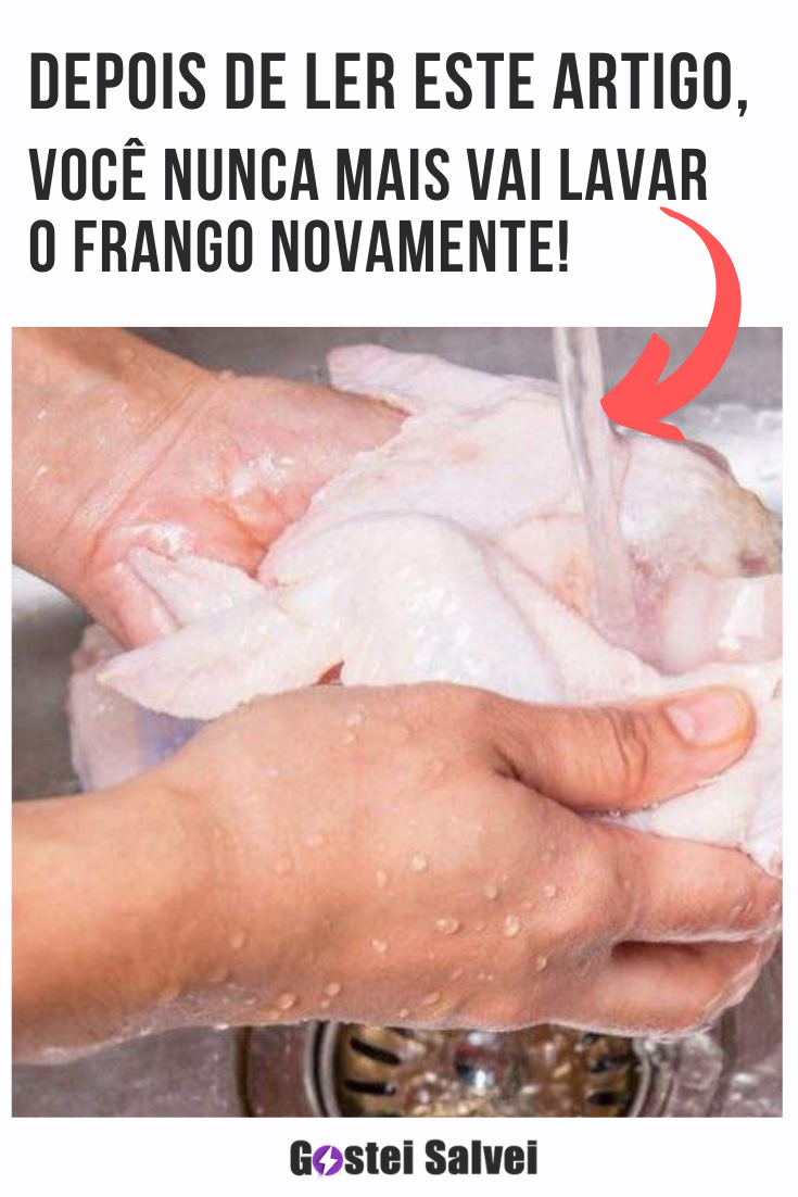 You are currently viewing Depois de ler este artigo, você nunca mais vai lavar o frango novamente!