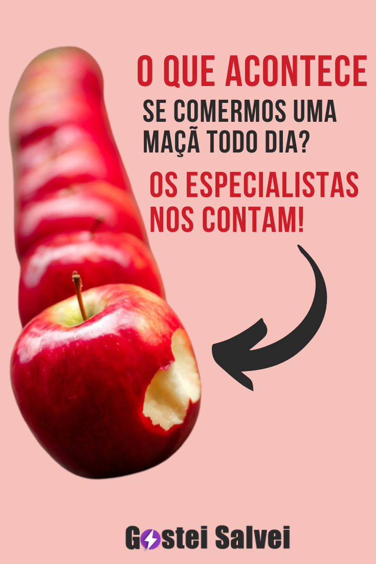 You are currently viewing O que acontece se comermos uma maçã todo dia? Os especialistas nos contam!