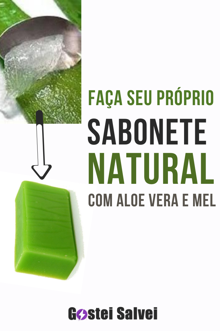 You are currently viewing Faça seu próprio sabonete natural com aloe vera e mel