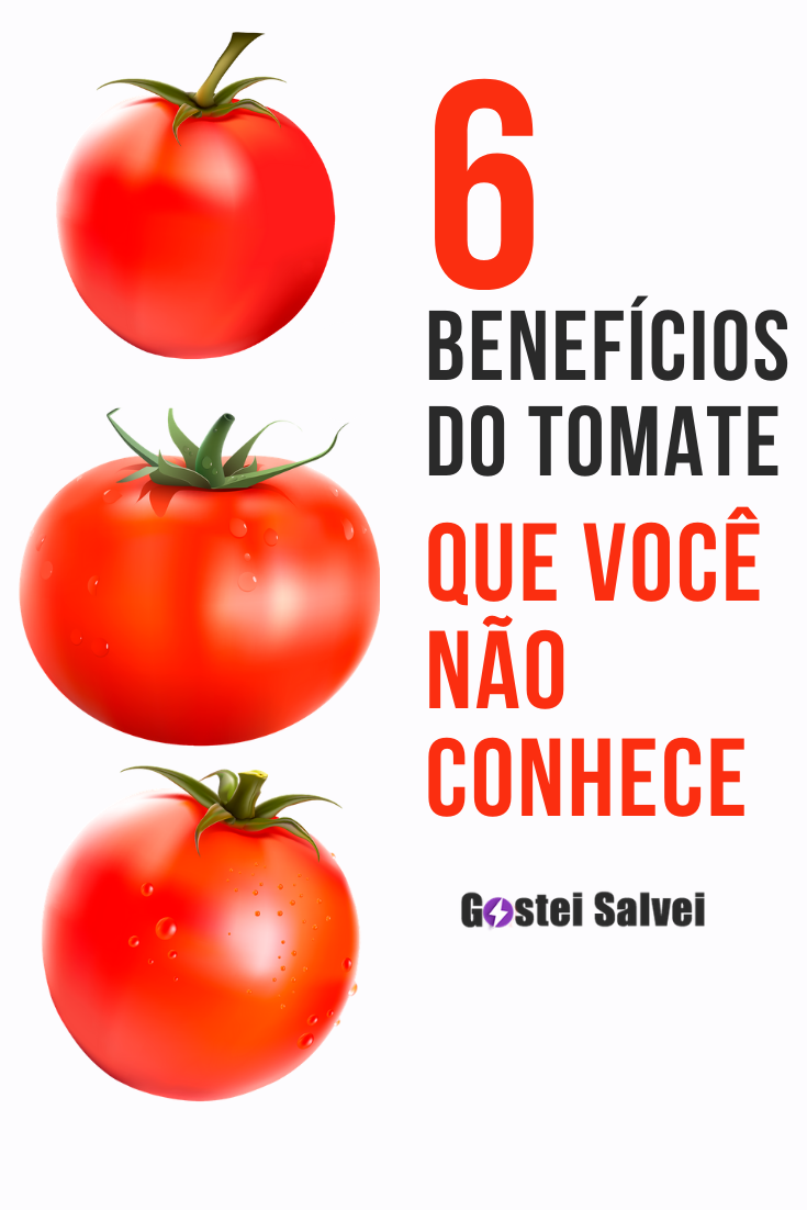 You are currently viewing 6 Benefícios do tomate que você não conhecia
