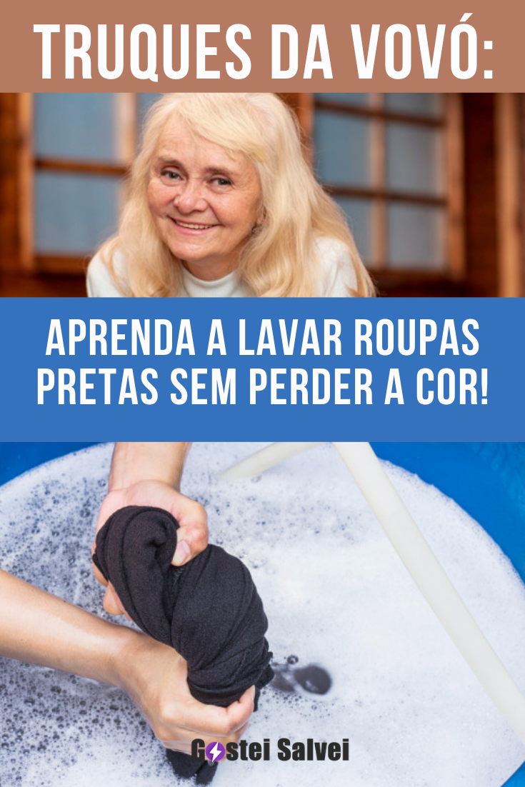 You are currently viewing Truques da vovó: Aprenda a lavar roupas pretas sem perder a cor!