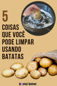 Leia mais sobre o artigo 5 Coisas que você pode limpar com batatas