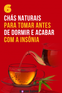 Read more about the article 6 Chás naturais para tomar antes de dormir e acabar com a insônia
