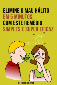 Read more about the article Elimine o mau hálito em 5 minutos, com este truque simples e super eficaz!