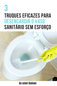 Read more about the article 3 Truques eficazes para desencardir o vaso sanitário sem esforço