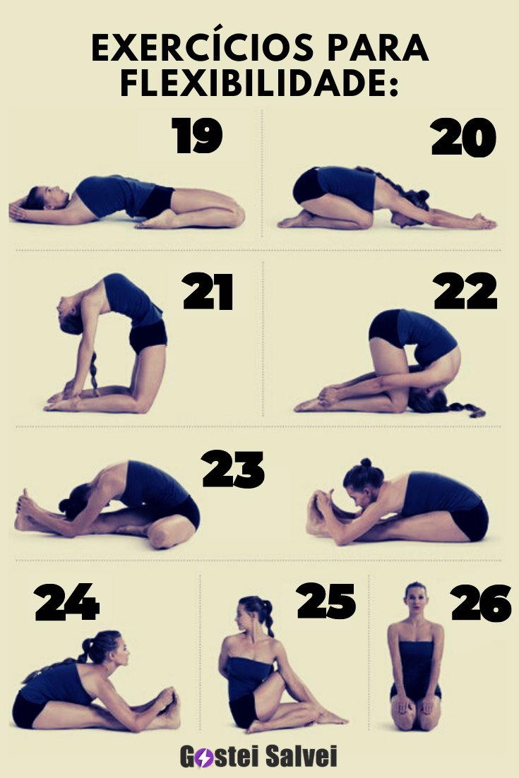26 Exercícios Para Melhorar Sua Flexibilidade E Fortalecer Suas Costas Gosteisalvei 0650