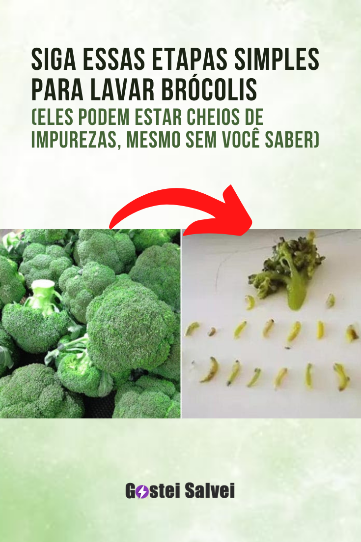 You are currently viewing Siga essas etapas simples para lavar brócolis (Eles podem estar cheios de impurezas, mesmo sem você saber)