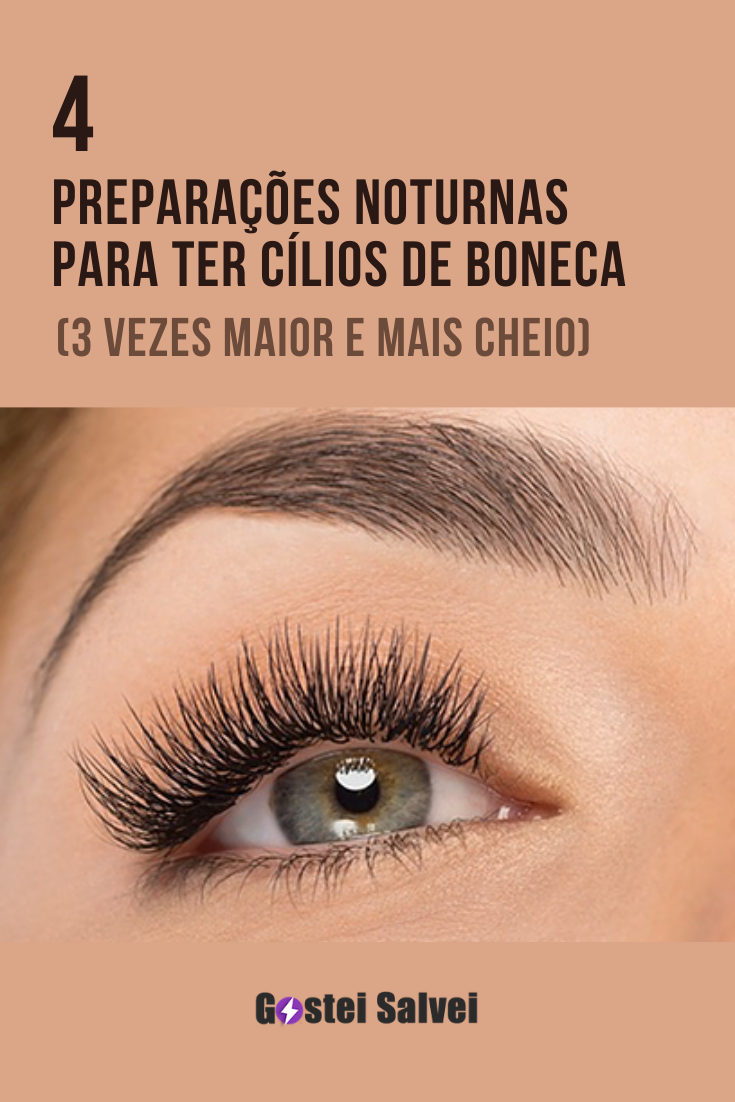 Você está visualizando atualmente 4 Preparações noturnas para ter cílios de boneca (3 vezes maior e mais cheio)