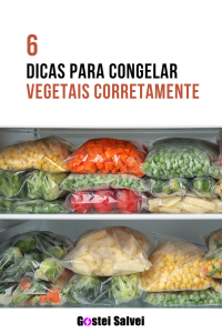 Read more about the article 6 Dicas para congelar vegetais corretamente