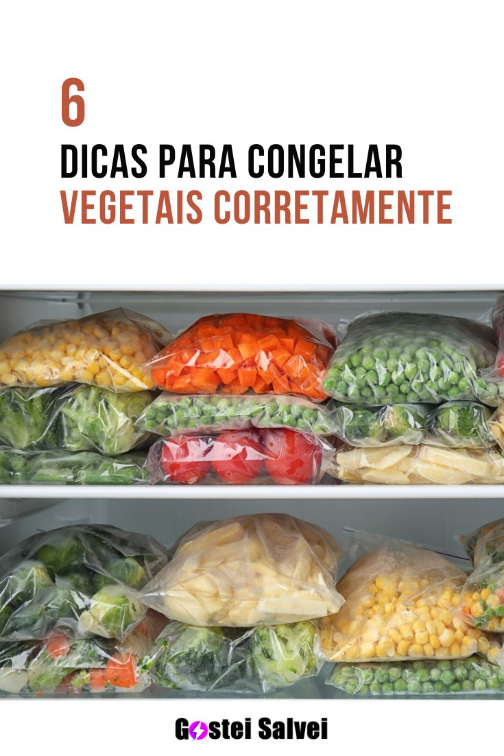 You are currently viewing 6 Dicas para congelar vegetais corretamente