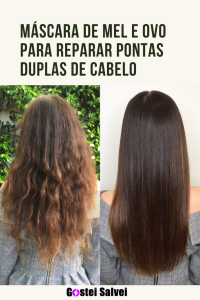 Read more about the article Máscara de mel e ovo para reparar pontas duplas de cabelo