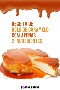 Read more about the article Receita de bolo de caramelo com 2 ingredientes