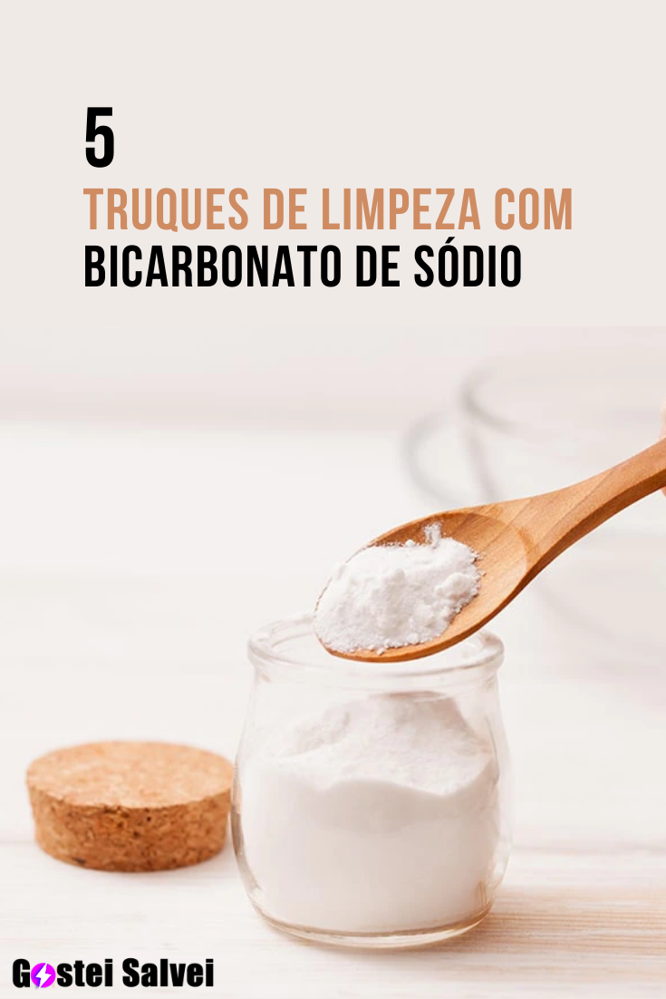 You are currently viewing 5 Truques de limpeza com bicarbonato de sódio