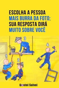 Read more about the article Escolha a pessoa mais burra da foto; sua resposta dirá muito sobre você