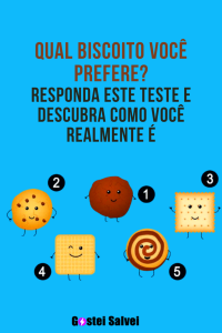 Read more about the article Qual biscoito você prefere? Responda este teste e descubra como você realmente é