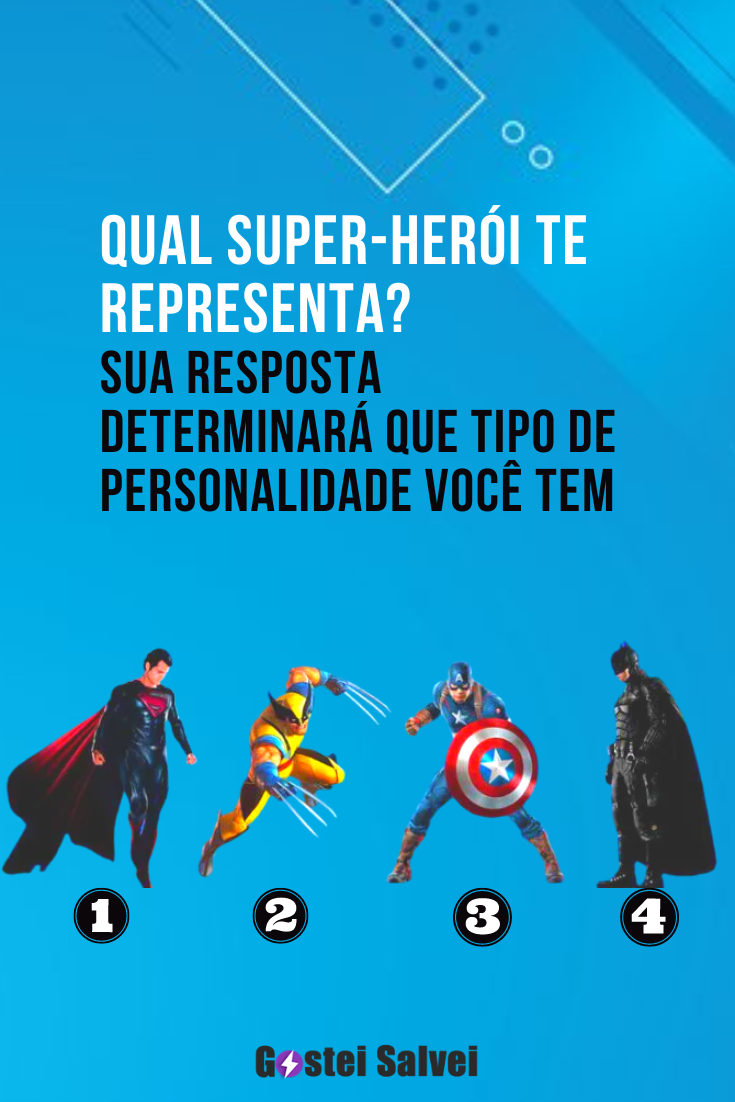 You are currently viewing Qual super-herói te representa? Sua resposta determinará que tipo de personalidade você tem