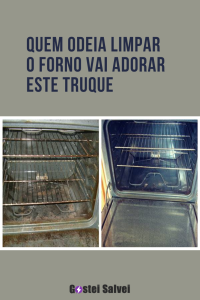 Read more about the article Quem odeia limpar o forno vai adorar este truque