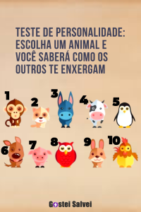 Leia mais sobre o artigo Teste de Personalidade: Escolha um animal e você saberá como os outros te enxergam
