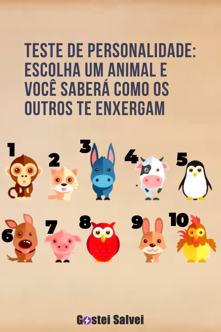 You are currently viewing Teste de Personalidade: Escolha um animal e você saberá como os outros te enxergam