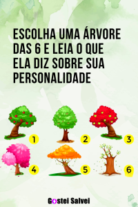 Read more about the article Escolha uma árvore das 6 e leia o que ela diz sobre sua personalidade