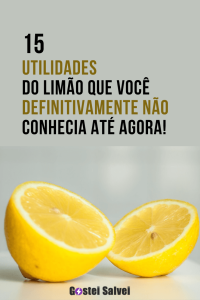 Read more about the article 15 Usos do limão que você definitivamente não conhecia até agora!