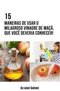 Read more about the article 15 Maneiras de usar o milagroso vinagre de maçã, que você deveria conhecer!