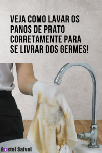 Read more about the article <strong>Veja como lavar os panos de prato corretamente para se livrar dos germes!</strong>