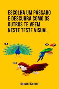 Read more about the article <strong>Escolha um pássaro e descubra como os outros te veem neste teste visual</strong>
